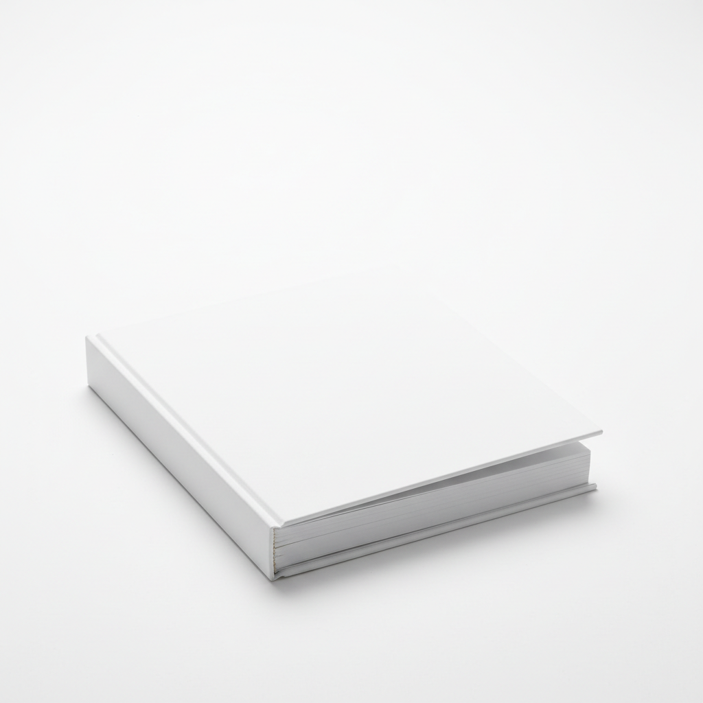 White Layflat Photo Book