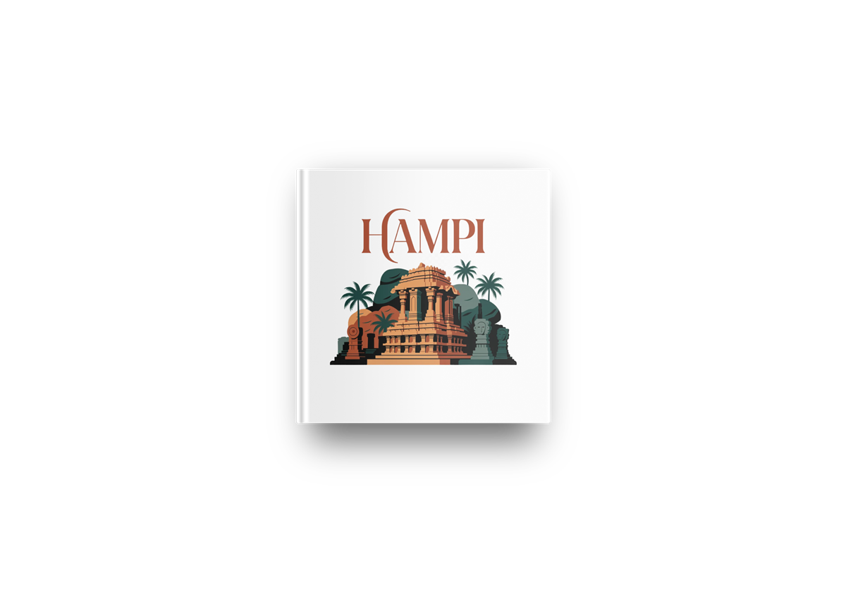Hampi photo book cover