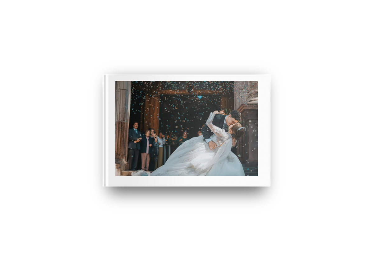 Marriage photo book cover