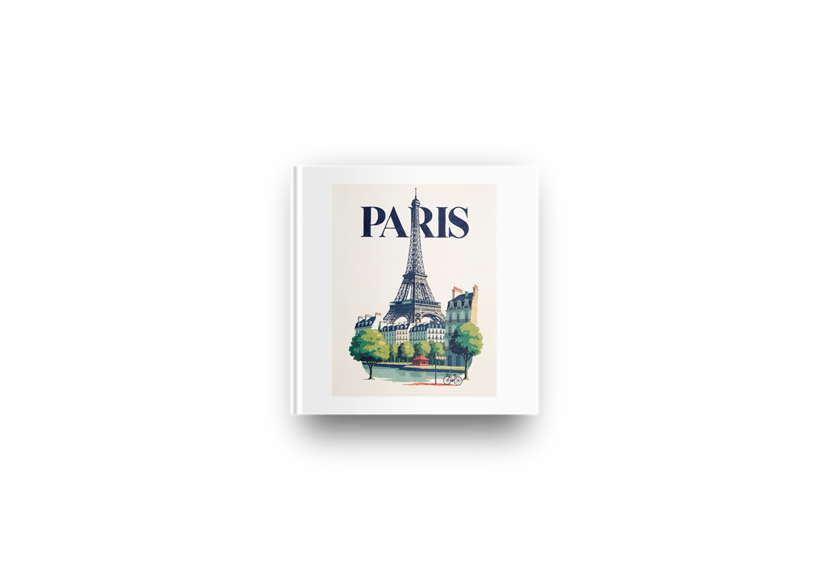 Paris photo book cover